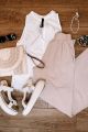 Wide Leg Pants Beige