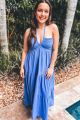 Tie Back Maxi Dress
