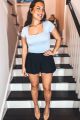 Poplin Shorts Black