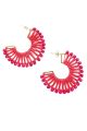 Woven Hoop Earrings