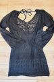 Crochet Cover Up Black