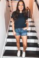 Cut Off Shorts Blue