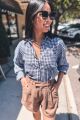 Gingham Blouse
