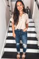 Distressed Boyfriend Jean