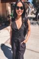 Vest Crop Top Black