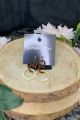 Link Earrings Brown