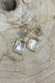 Crystal Earrings Gold