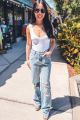Distressed Straight Jean