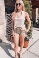 Tencel Shorts Olive Stone