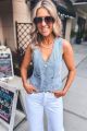 Denim Vest Blue