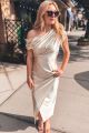 Asymmetric Maxi Dress