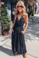 V-Neck Jumpsuit