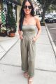 Strapless Jumpsuit
