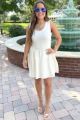Gauze Bottom Dress Natural