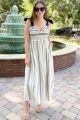 Embroidered Maxi Dress