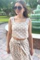 Embroidered Crop Top