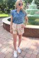 Eyelet Shorts