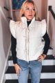 Flutter Puffer Vest