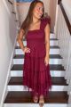 Polka Dot Maxi Dress
