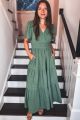 Drop Neck Maxi Dress