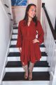 Drop Neck Dress Cinnamon