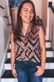 Print Tank Blouse