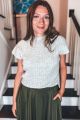 Ribbed Short Sleeve Sweater