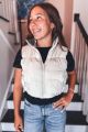 Puffer Vest Ivory