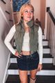 Puffer Vest Olive