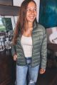 Puffer Coat Olive