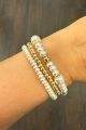 Beaded Bracelets Pearl