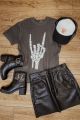 Skeleton Tee Grey