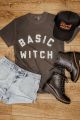 Witch Tee Grey