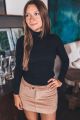 Ribbed Turtleneck Top Black