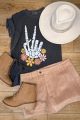 Corduroy Skort Taupe