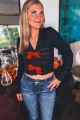 Cropped Bow Sweater