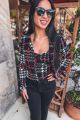 Plaid Blazer
