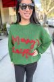 Merry Christmas Sweater Green