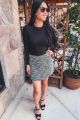Tweed Skort Black
