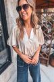 Metallic Blouse