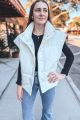 Puffer Vest Cream