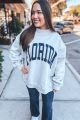 Reversible Florida Sweatshirt Grey