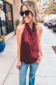 Cowl Neck Tank