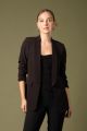 Ruched Blazer