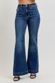 HW Petite Trouser Flare Dark