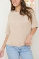 Mineral Washed Sweater Khaki
