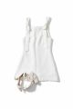 Bow Detailed Dress White