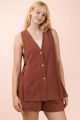 Linen Vest
