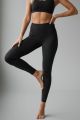 High Waisted Seamless Leggings Black