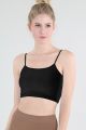Seamless Bra Top Black